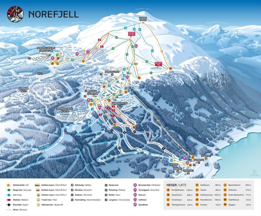 Norebu - Norefjell Noresund Exterior photo